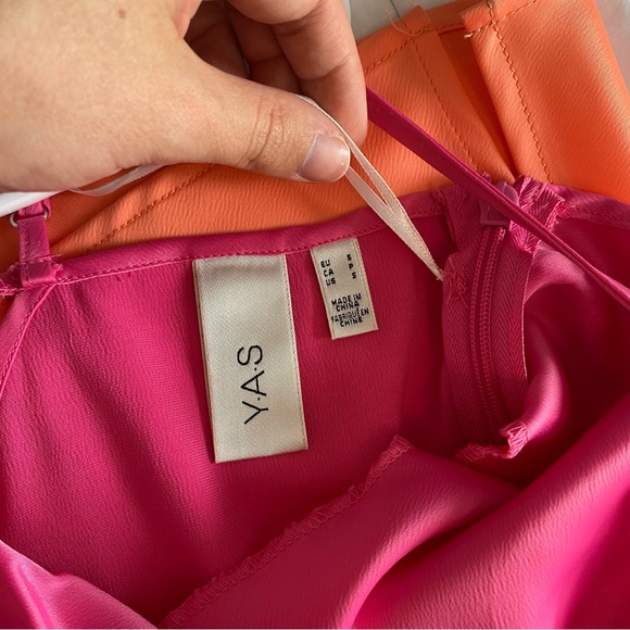 Satin midi dress - Picture 5 of 5